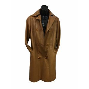 🎉Host Pick🎊 Vintage Leda Spain by Gropper Leather Trench Coat